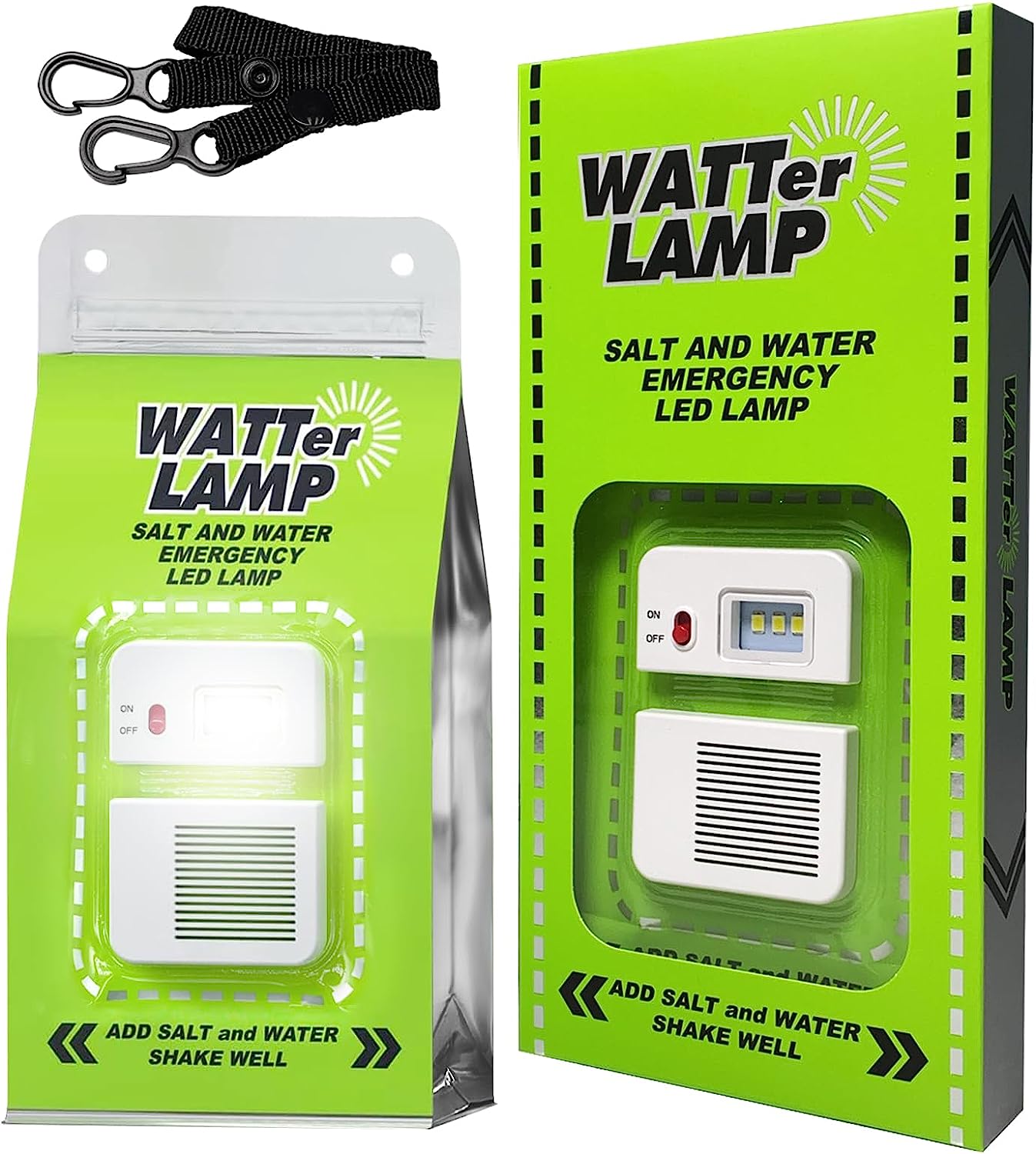 WATTer LAMP s balením a závesnou šnúrkou