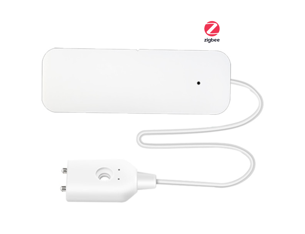 Zigbee senzor úniku vody s káblovou sondou pre Smart Life a Tuya Smart